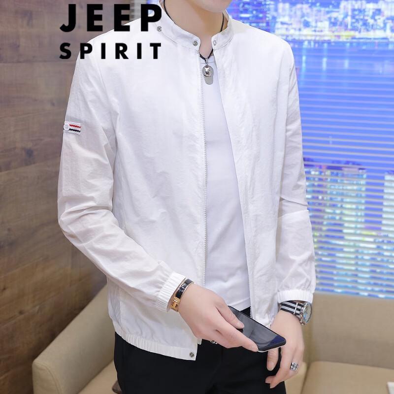 JEEP SPIRIT Men's Ice Silk Sun Protection Jacket