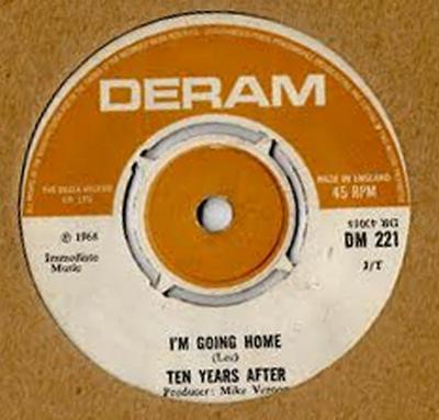 7inch Record TEN YEARS AFTER Im Going Home Hear Me Calling DM221 Deram 1968 UK Rock Used