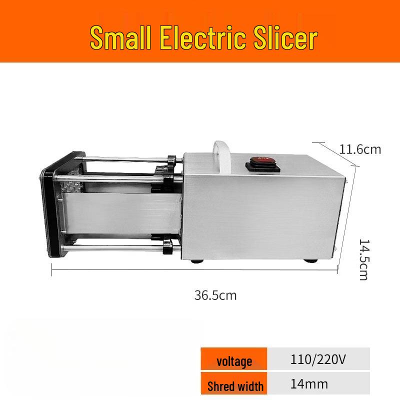 ZISIZ Electric Stainless Steel Multi-Function Vegetable & Fry Cutter