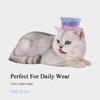 Breakaway Cat Collar with Bell, Safety Buckle Kitten Collar, Elastic Strech Quick Release, Adjustable Lightweight Collars for Girl Boy Cats, Pet