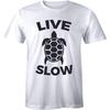 Live Slow Turtle Funny Animal Love Tortoise Shirt Men's T-shirt Gift Tee Unisex T-Shirt