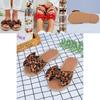 Elegant Women Slip On Sandals Bow Flat Mule Espadrille Shoes Summer Sliders