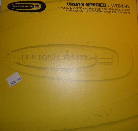 

12inch Record URBAN SPECIES Woman KDJ32 TALKIN LOUD 1998 UK Dance Electronica Used