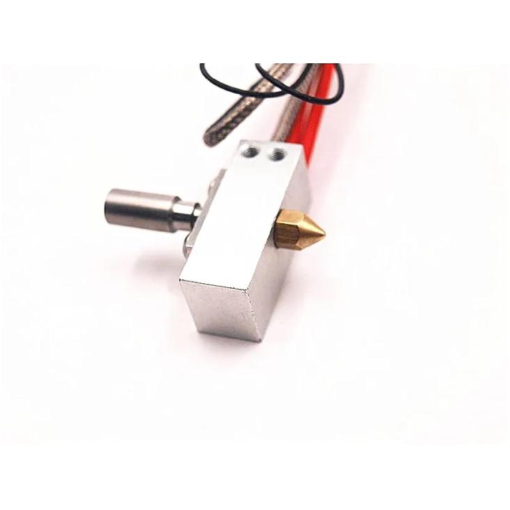 

for Zor-trax M200 V2 hot end with Cartridge Heater+thermocouple Sensor Nozzle V2 hotend kit for Zor-trax M200 Extrusion 3D Printer(Stainless Barrel) Stainless barrel