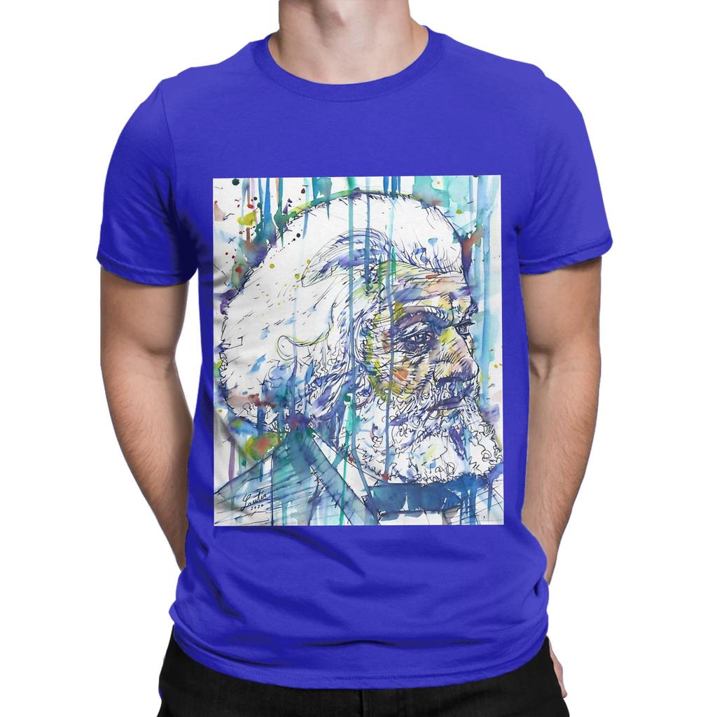 FREDERICK DOUGLASS Watercolor and Ink Portrait Novelty 100 Cotton TShirt Frederick Douglass Tees Tops For Unisex