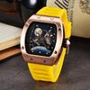 2025 New Barrel-shaped Space Astronaut Luminous Hollow Tourbillon Fashion Men's Quartz Watch