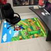 Mario Printed Carpet, Rug for Office Chair Living Room Bedroom Kitchen Room Decor Gifts.