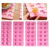 1Pc Silicone Lolly Mold Set With 12Pcs Lolly Sucker Sticks Candy Mold Sucker Molds And Chocolate Hard Candy Mold