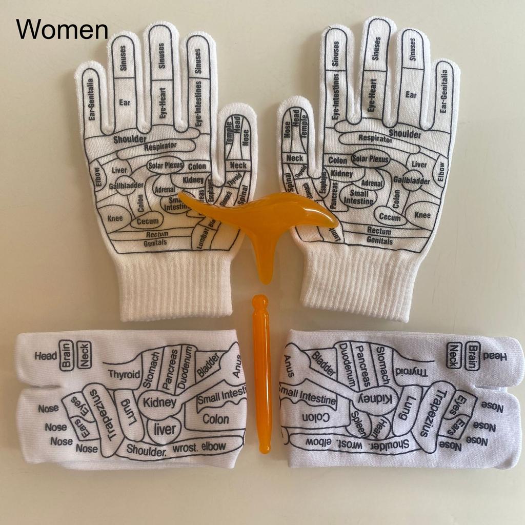 Acupoint Glove Foot Acupressure Sock Massaging Sock Massage Massager Reflexology Socks Foot Physiotherapy