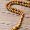 Ručně vyráběný saúdskoarabský náramek s 99 korálky pro muslimské modlitby