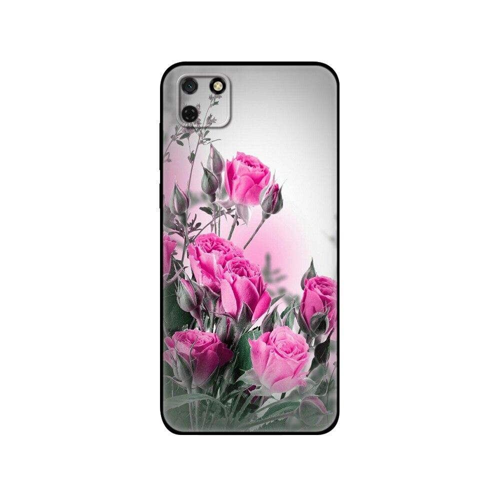 For HONOR 9S Case 5.45" Soft Silicon Tpu Phone Cover On Huawei Honor 9S 9 S DUA-LX9 Back Funda Black Tpu Case