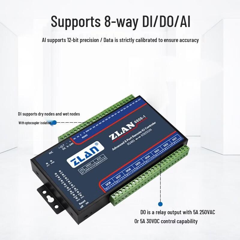 ZLAN Industrial Remote IO Module