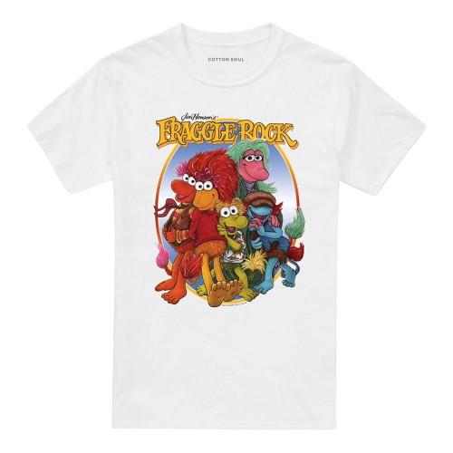 Fraggle Rock Unisex Adult Group Hug T-Shirt