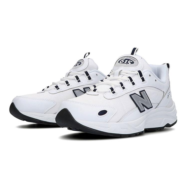 Nové New Balance ML615 Bílé D Široké ML615NRT