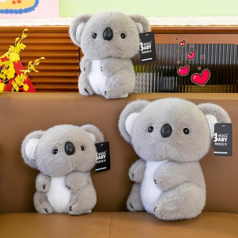 Cuddly Plush Koala Toy Kids Comfort Buddy Pillow Companion And Holiday Gift