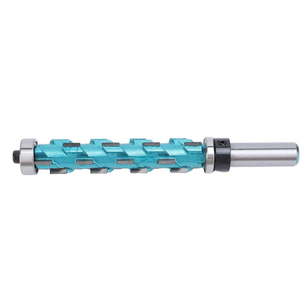 Flush Trim Spiral Router Bit Cemented Carbide 1/2in Shank 3/4in Cutting Diameter Double Bearing Rout