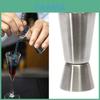 Premium Stainless Steel Jigger Measuring Cup With 25 And 50ml Capacity For Precise Cocktail Mixing