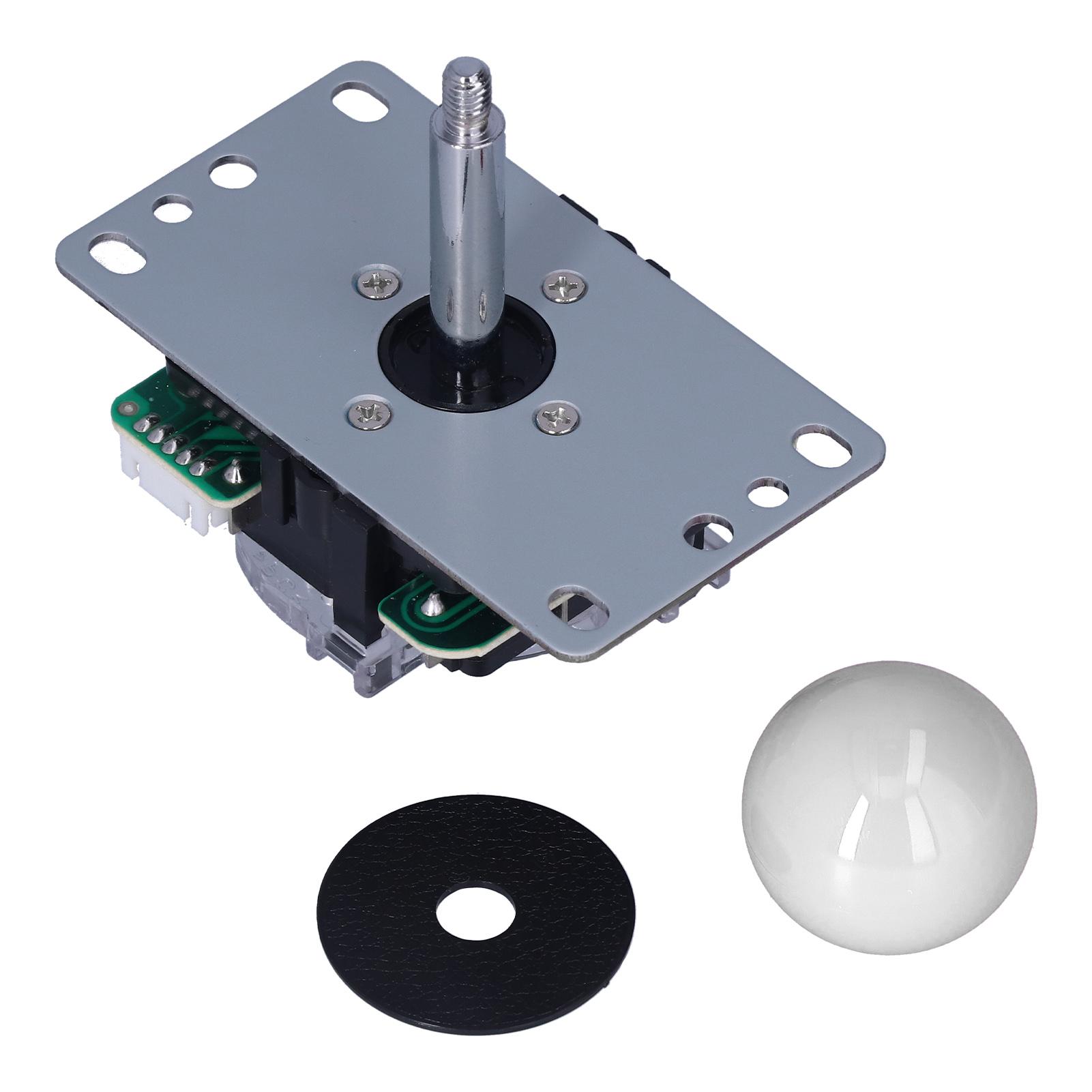 

Аркадный джойстик Classic 5 Pin 8 Ways Аркадный джойстик Запасные части для Xbox 360 для PS2 для белый