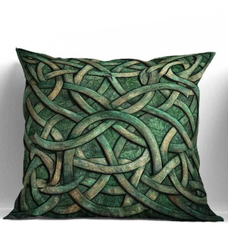 Keltischer Knoten KissenbezugGeeignet für Sofa Auto Schlafzimmer dekorative Kissenhülle Kissenbezug