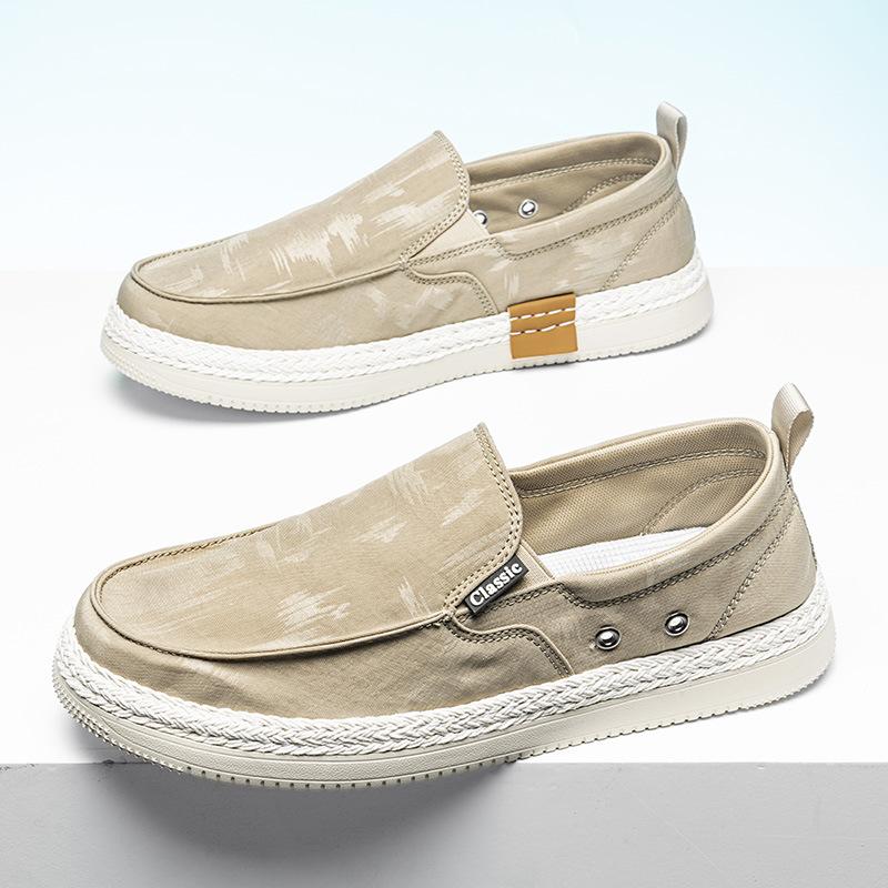 

Cloth shoes men s summer breathable men s shoes casual flat shoes men s soft-soled canvas work shoes 44
