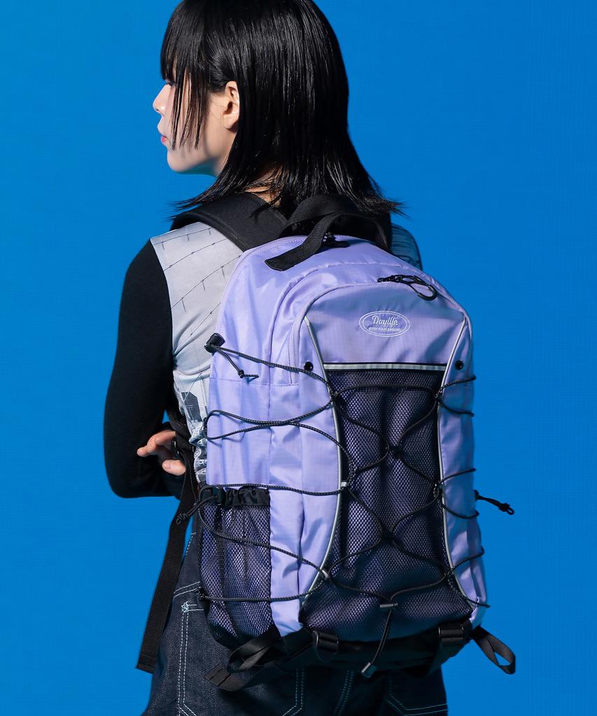 Daylife Double Frame Backpack (Purple)
