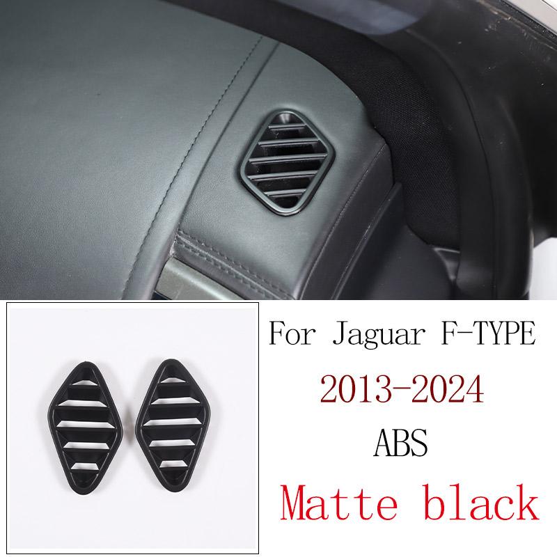 

ABS Matte black For Jaguar F-TYPE 20013-2025 Car Interior Gear Shift Console Decoration Cover Stickers Accessories