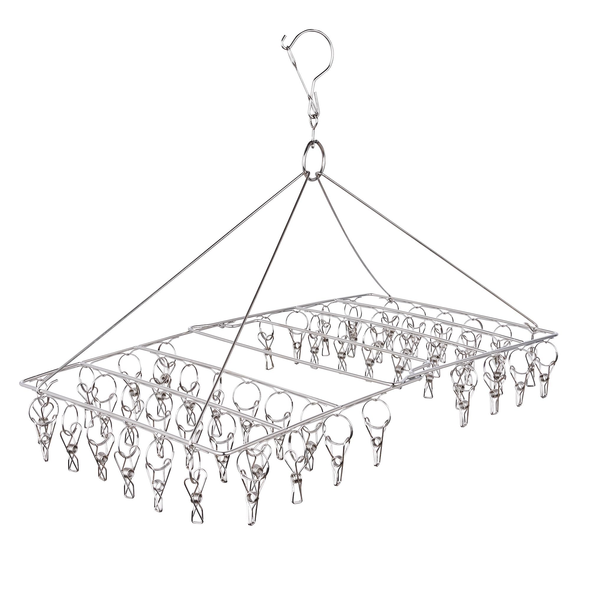 

VECELO Clothes Drying 52 31 x 58 WJ5 Rack, Clothespins, cm,