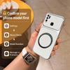 Чехол для Vivo Y50, Y30 4G Viral Change to 17 Магнитный Разделенная Кожаная Задняя Панель Защитная Крышка для Большой Линзы