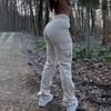 High Waist Jeans Pockets Cargo Pants Women Aesthetic Denim Trousers Streetwear