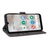 (porpora) Per Doro 8100 8200 Custodia Portafoglio Blocco RFID Pelle PU Copri Telefono Supporto con Cinturino