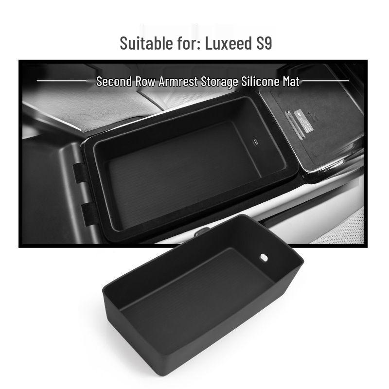 S9 Armrest Box Organizer: Central Car Storage & Interior Decor