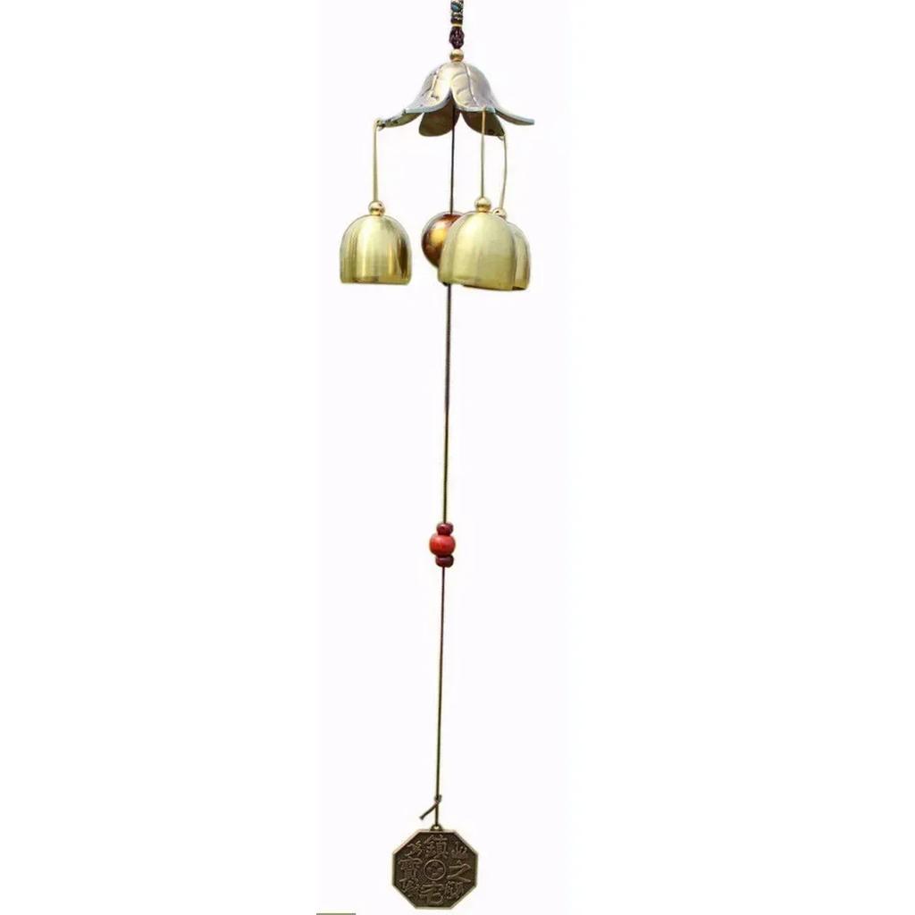 Decoration Wind Chime Garden Charming Copper Alloy Decor Door Hanging Home Ornament Outdoor Sounds Sweet Yard 48cm