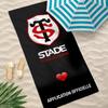 Rugby Club S-Stade Toulousain Towel Towel beach towel, quick drying absorbent bath towel for Swim,Gym,Camping,Outdoor hot