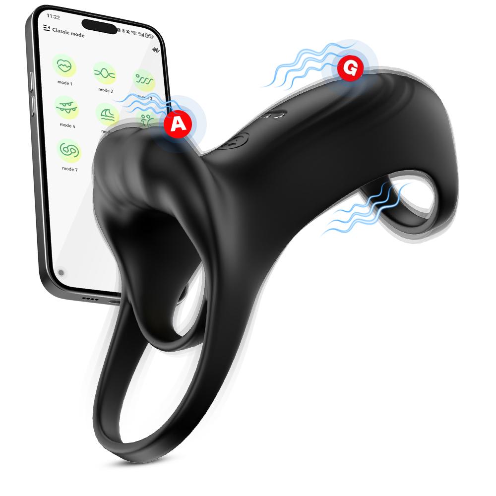 Penis Cock Ring Vibration Enhancing Hardness And Long Lasting of Erection Sexy Adult Toy Vibrator Remote Control 10 Stimulating