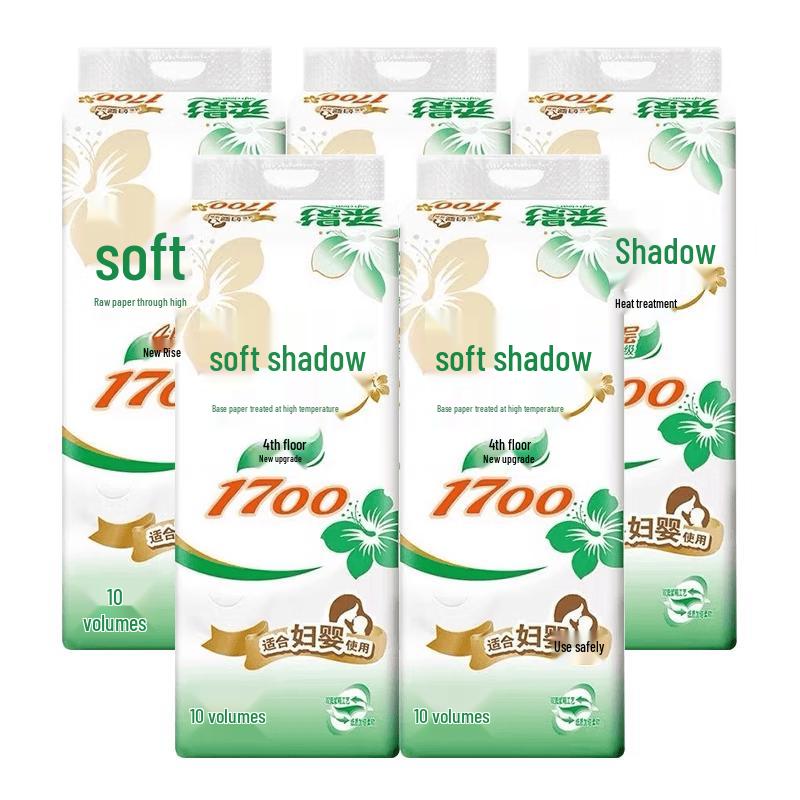 Kiss Tissues Soft Touch 4-Ply Coreless Toilet Paper, 50 Rolls