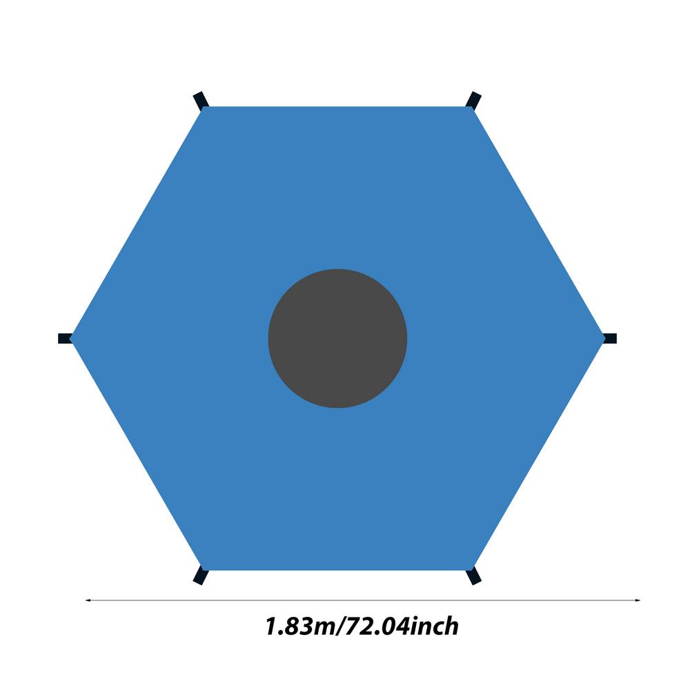 Trampoline Shade Anti-UV Trampolines Sunshade Easy To Install Trampoline Top Cover For Outdoor Playground Trampolines Sunshade