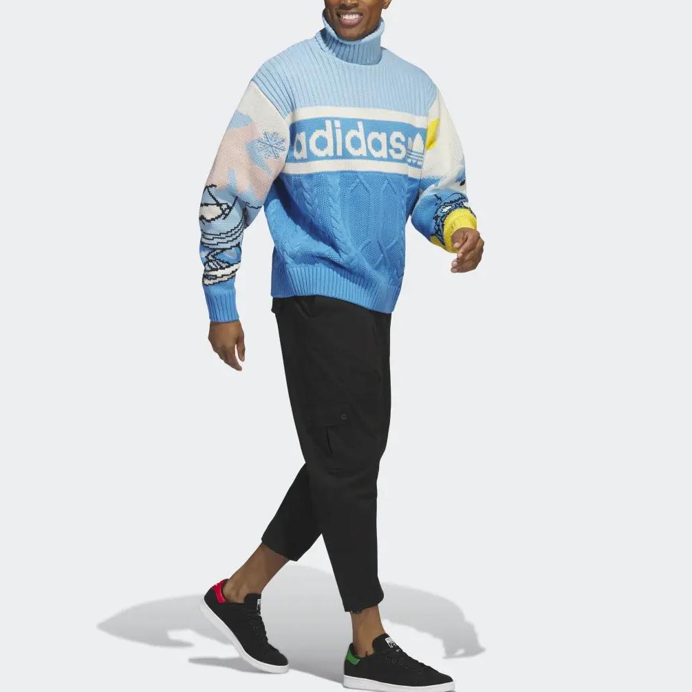 adidas Originals Cartoon Lupetto Knit Pullover HZ9215-