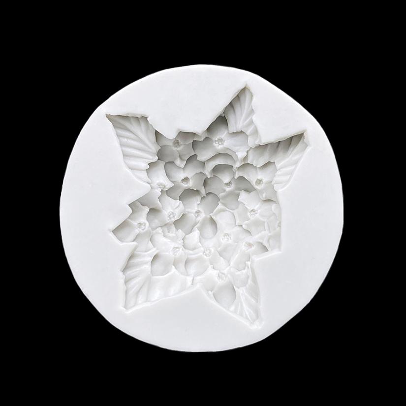 

Цветок гортензия силиконовая форма для сахарного ремесла инструменты из смолы форма для выпечки кексов инструменты для украшения торта помадкой