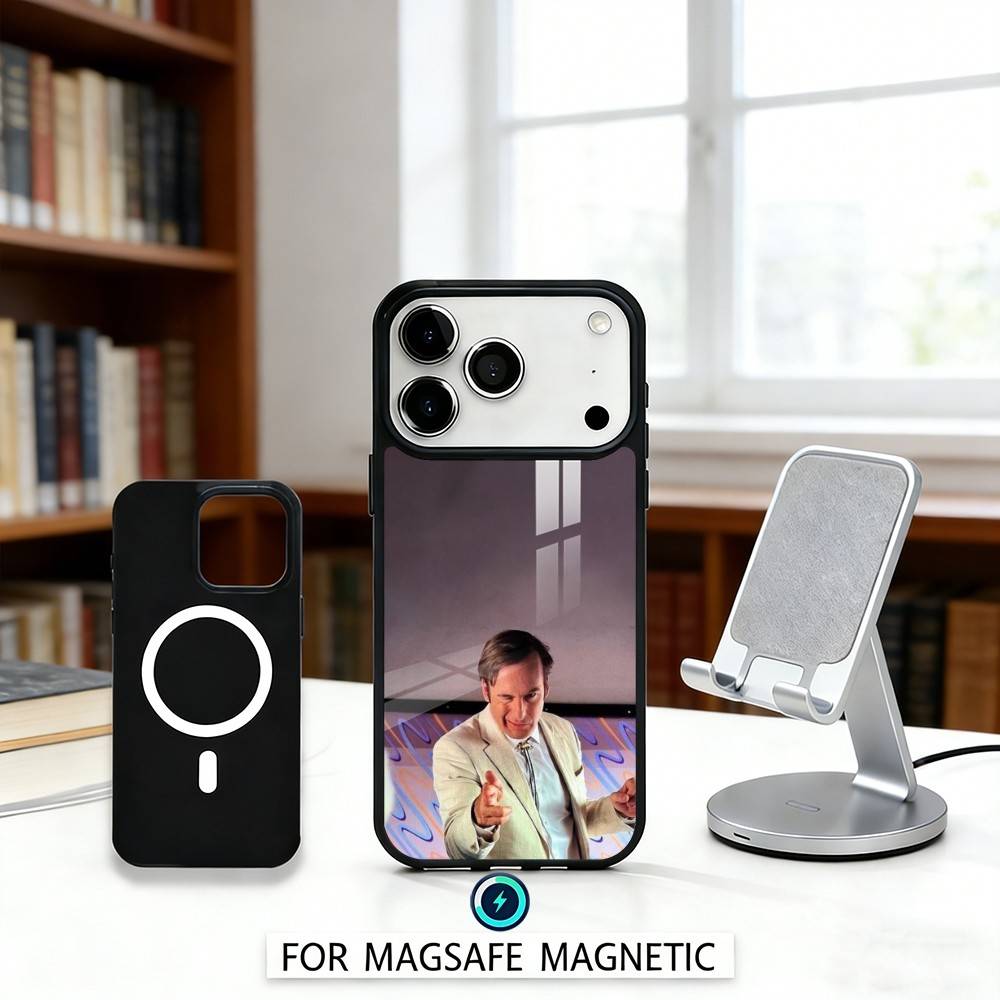 EPC B-Bryan C-Cranston Star Actor Phone Case Magnetic For iPhone17 16 15 14 13 12 Pro Max For Magsafe Wireless Charging Cover