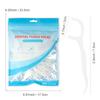 600/300/150/50/30pcs Fine Sliding Dental Floss Sticks, Complimentary Convenient Dental Floss Box