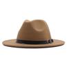 Hot-selling Top Hat, Ethnic Style Cow Label, Western Cowboy Top Hat, Rolled Brim, Retro Riding Hat, Woolen Felt Hat