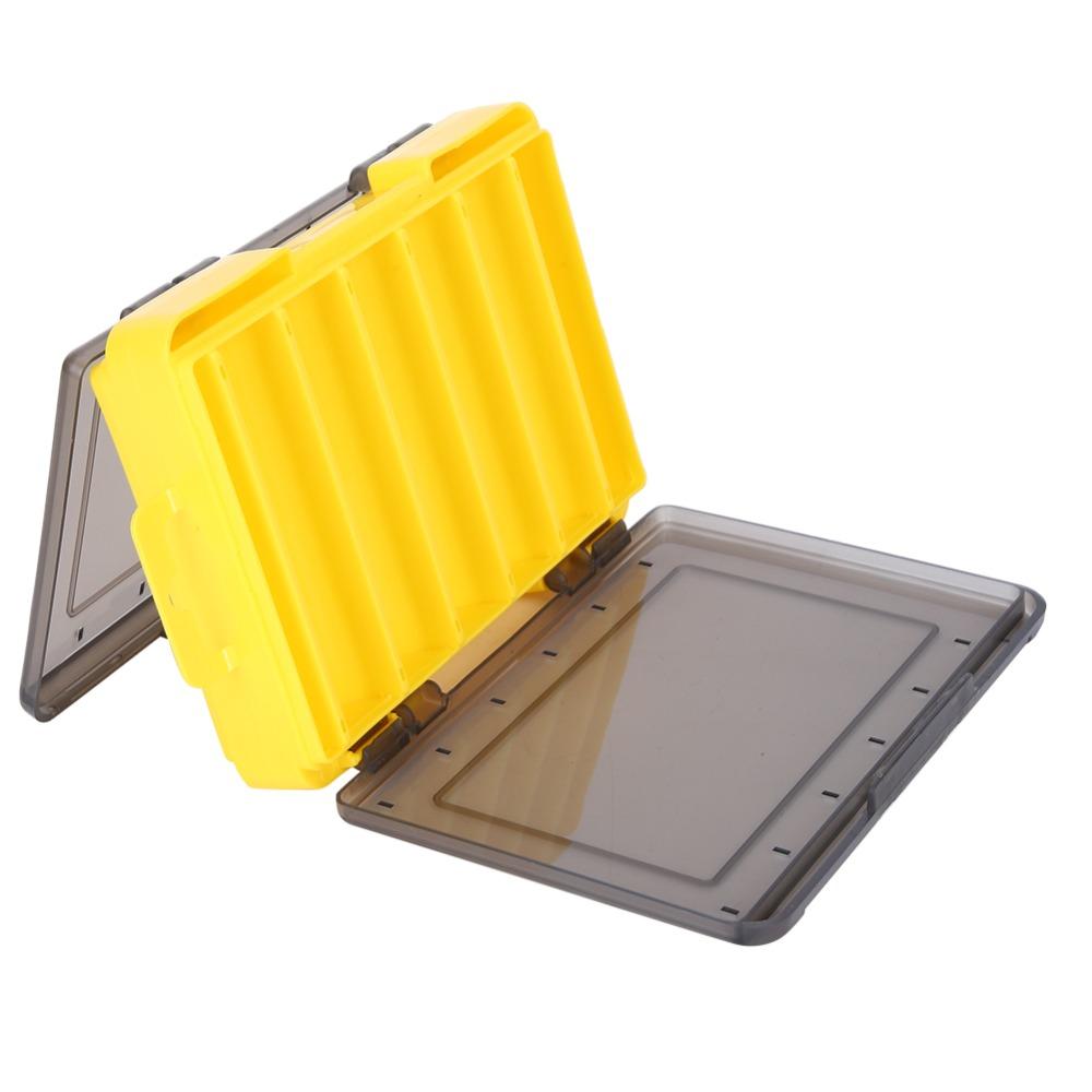 2PCS PP Lure Tackle Box 12 Slots Fishing Lure Tackle Box Fishing Lure Box Fishing Lures Storage