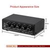 LYNEPAUAIO Stereo Preamplifier Preamp Stereo Toner High Medium Bass Adjuster 3 Channel Sound Mixer