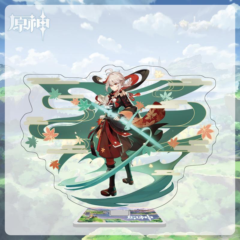 16cm Height Acrylic Large Stand-up Display Featuring Characters From Mondstadt and Liyue In Genshin