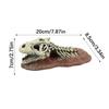 Jurassic Themed Reptiles Shelter Decoration for Amphibians and Crawling Pet Enclosures Resins Hideaways