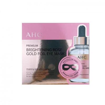 PREMIUM BRIGHTENING ROSE GOLD FOIL EYE MASK, Feuchtigkeitsspendend, Kbeauty, Koreanische Kosmetik, Probe