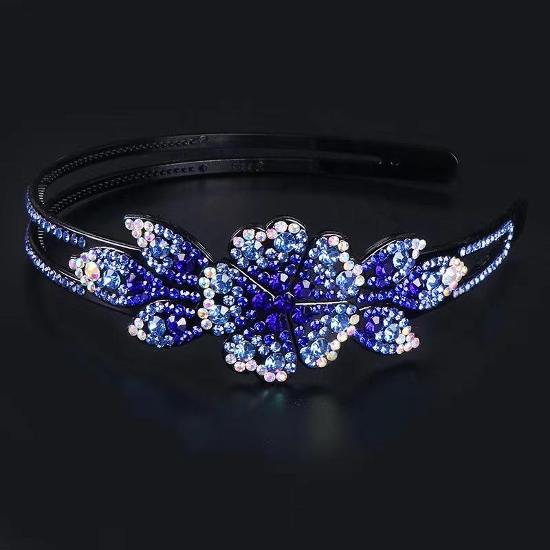 Hair Band Hair Clip Hair Holder Wide-edge Strap with Anti-slip Teeth Simple and Versatile Hair Clip for Ladies with Bangs