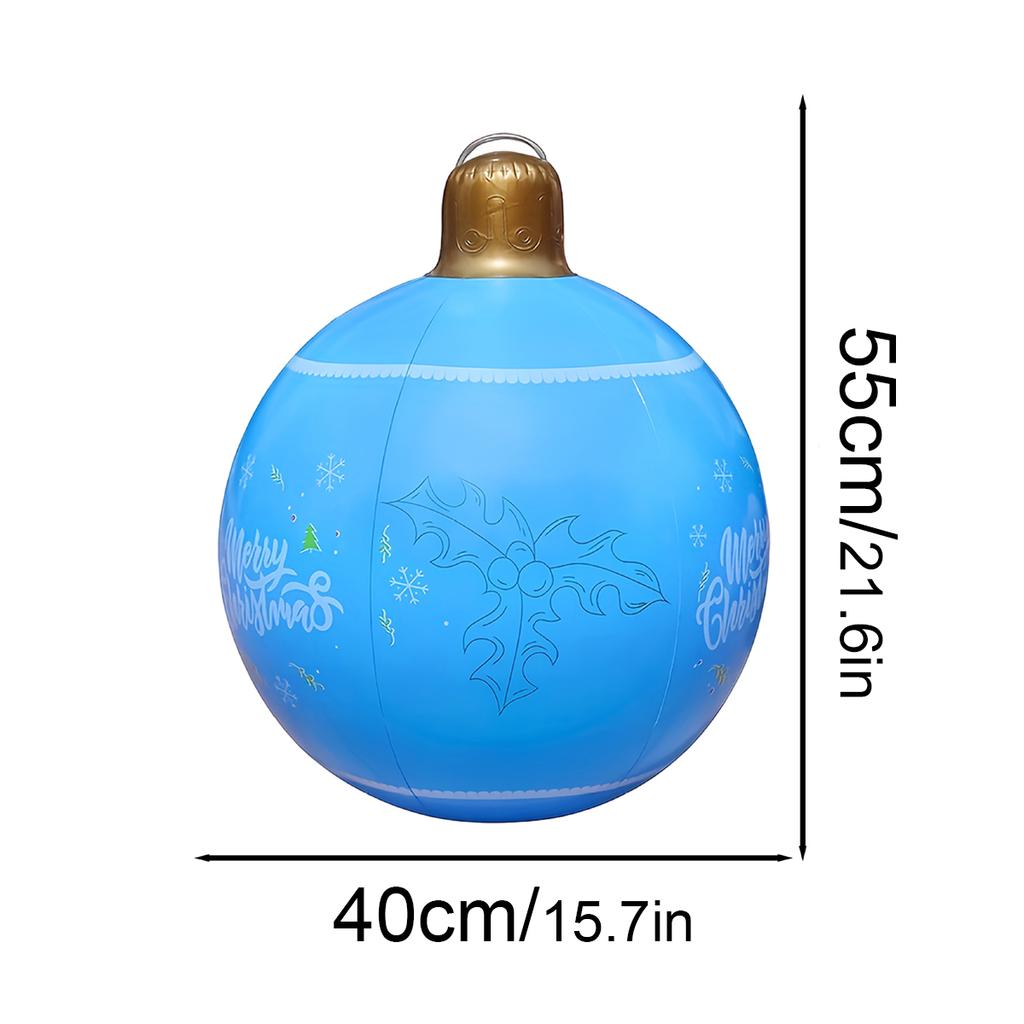 Multiple Styles Giant Inflatable Christmas Ball Outdoor Inflatable Decoration Christmas Snowman PVC Inflatable Decorated Ball