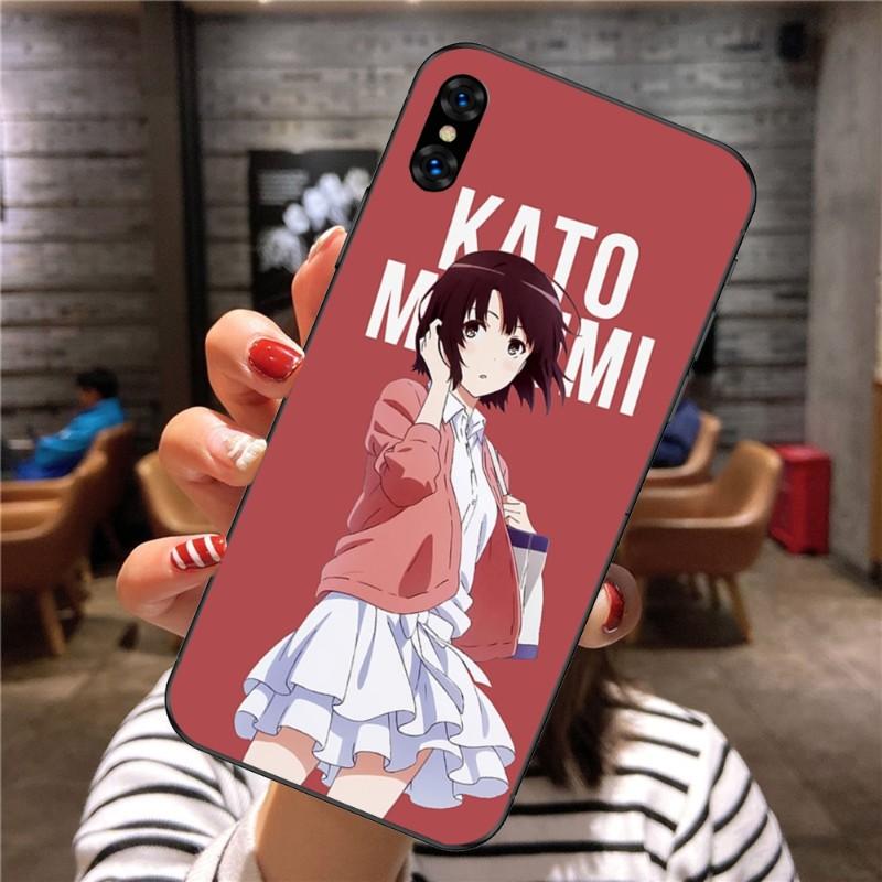 

Чехол для телефона Katou Megumi Saekano для Xiaomi Mi 12 11T 10T 9T Lite Pro Ultra Note 10 Poco F3 F4 X4 GT Мягкий черный чехол для телефона Xiaomi POCO M3 Pro