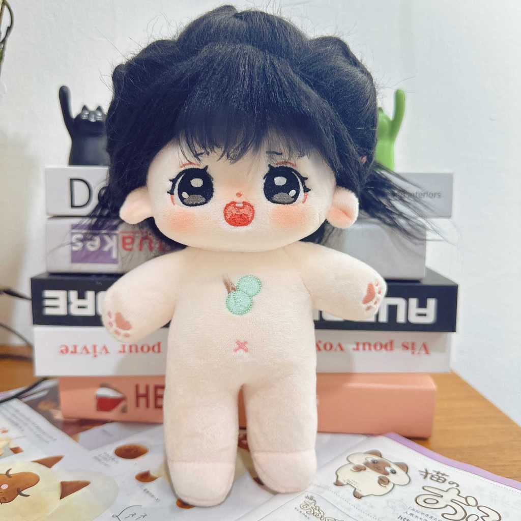 Cotton Stuffed Doll With Removable Clothes For Kids And Adults Collectible Plush Toy Gift